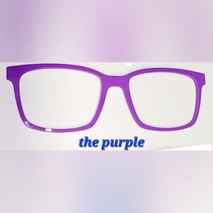 Pair Eyewear magnetic eyeglass topper for the Kirby- The Purple